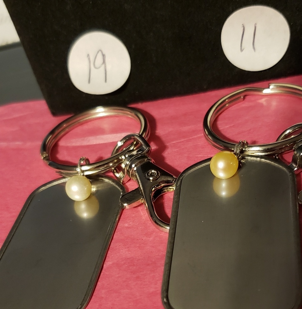Dog Tag Keychain 2 avail